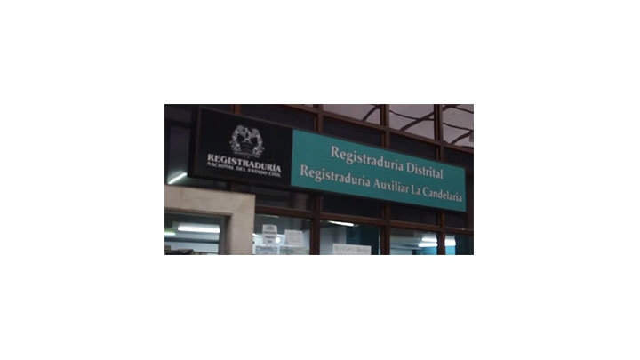 Registraduría Distrital. Centro de Bogotá