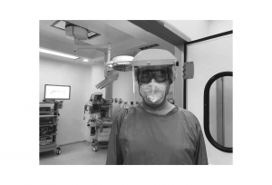 Un médico en el Hospital Reina Sofía|||