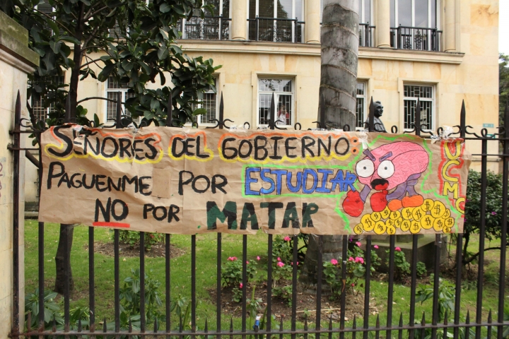 &iquest;C&oacute;mo fue la marcha de los estudiantes por altos cr&eacute;ditos del Icetex?