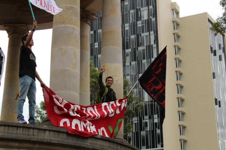 ¿Cómo fue la marcha de los estudiantes por altos créditos del Icetex?