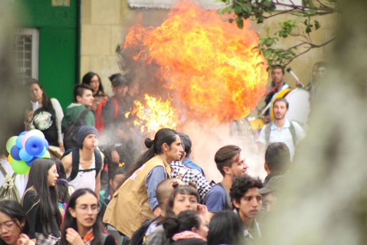 ¿Cómo fue la marcha de los estudiantes por altos créditos del Icetex?