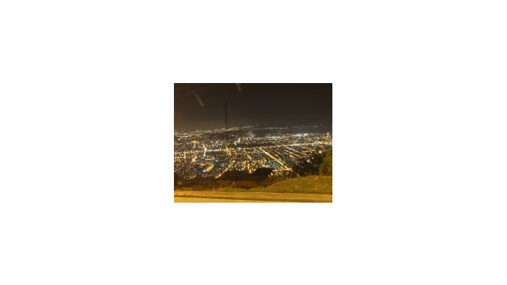 Panor&aacute;mica de Bogot&aacute; desde el barrio Cerro Norte.