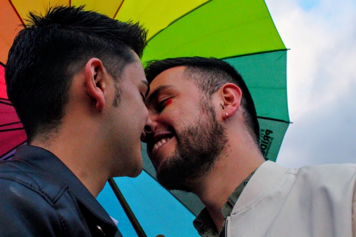 Imágenes de la marcha del orgullo LGBTIQA+ en Bogotá