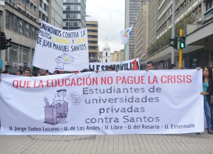 Las universidades privadas contra Santos