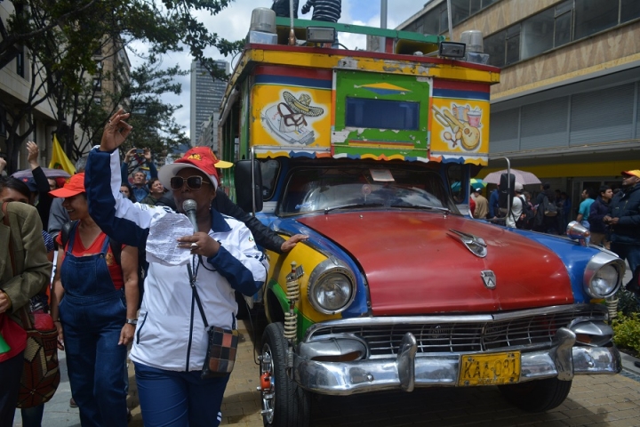 El Paro Nacional se toma Bogotá