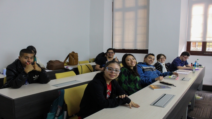 Estudiantes programa 'Transici&oacute;n es Crecer'