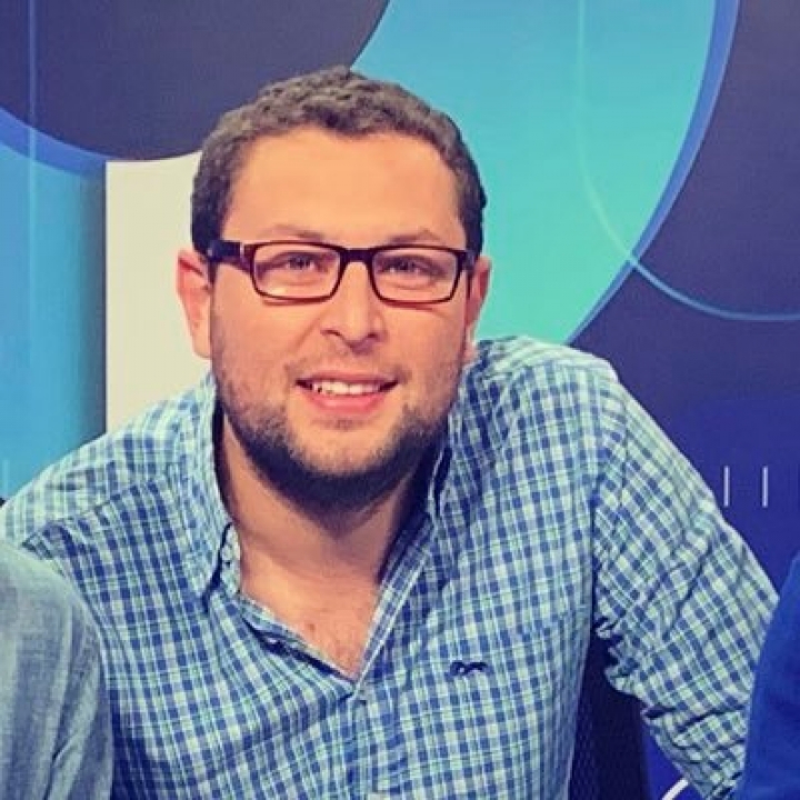 Sebastián Heredia, periodista deportivo.