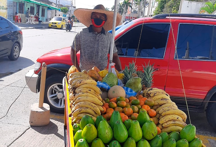 Carretillero en Cartagena de Indias