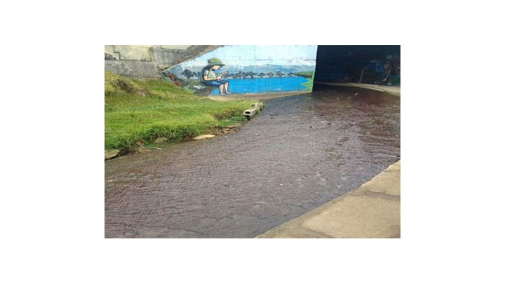 Quebrada las Delicias.