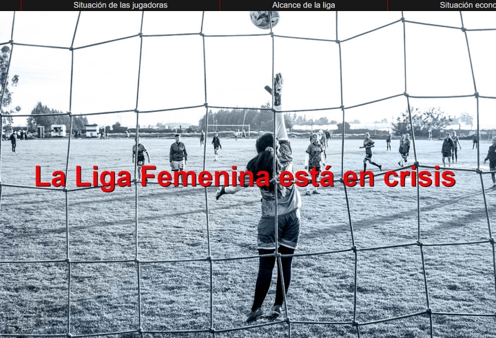 La Liga de fútbol femenino está en crisis