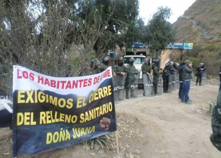 Los habitantes de la zona siguen sufriendo los estragos ambientales y sanitarios del relleno sanitario.