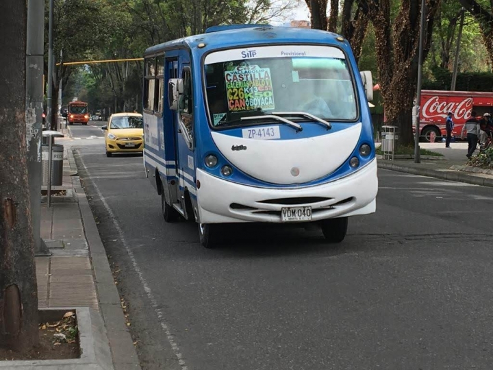 El aguante de la buseta