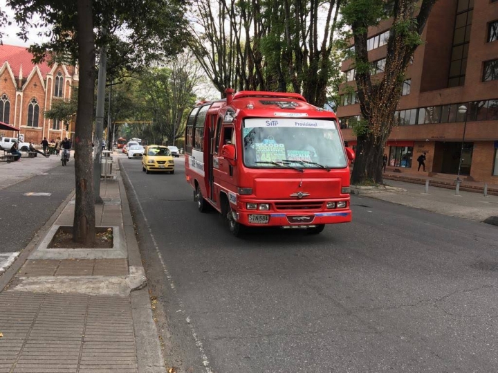 El aguante de la buseta