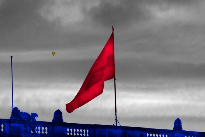 Fotoilustración &#039;El Trapo Rojo&#039;