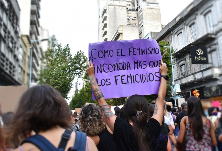 Las marchas del 8M en Montevideo, Uruguay