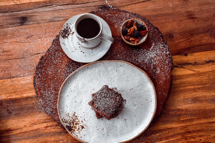 Brownie en la ma&ntilde;ana