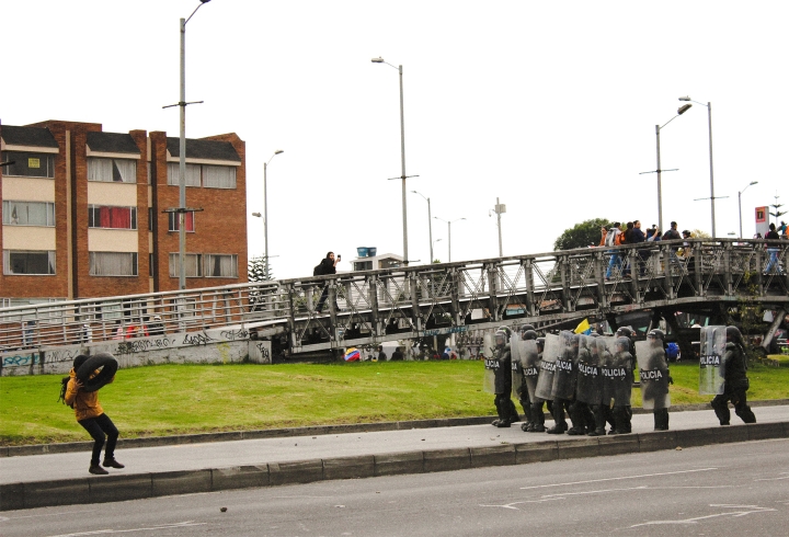 Así transcurrió la nueva jornada de manifestaciones en Bogotá