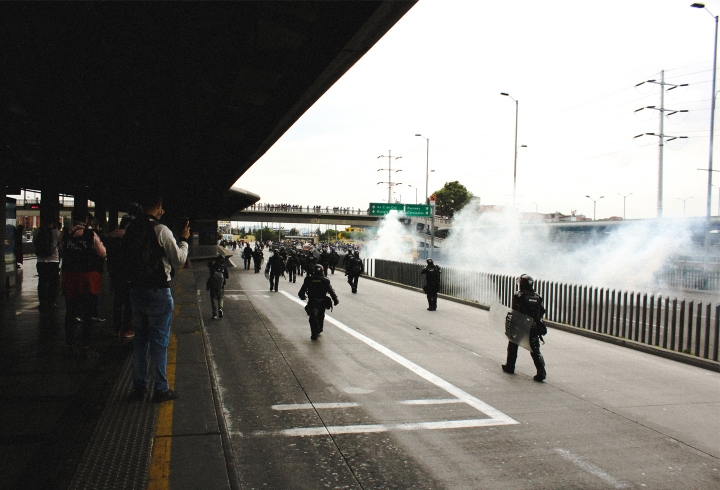 Así transcurrió la nueva jornada de manifestaciones en Bogotá
