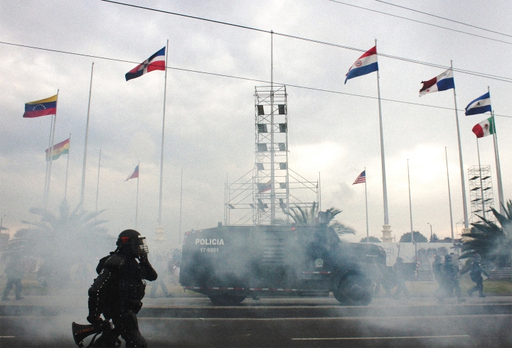 As&iacute; transcurri&oacute; la nueva jornada de manifestaciones en Bogot&aacute;