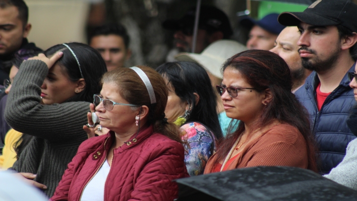 Espectadores durante el Festival del Libro.