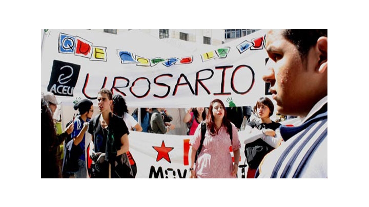 Foto del día: La universidad privada también protesta