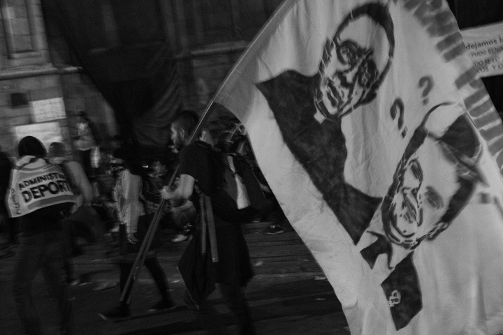 Marchas de estudiantes del mes de noviembre de 2019 en Bogot&aacute;
