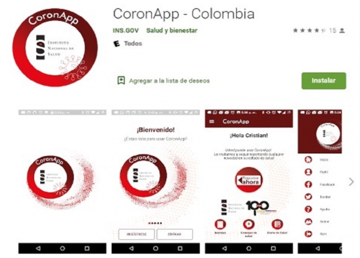 CoronApp en Android