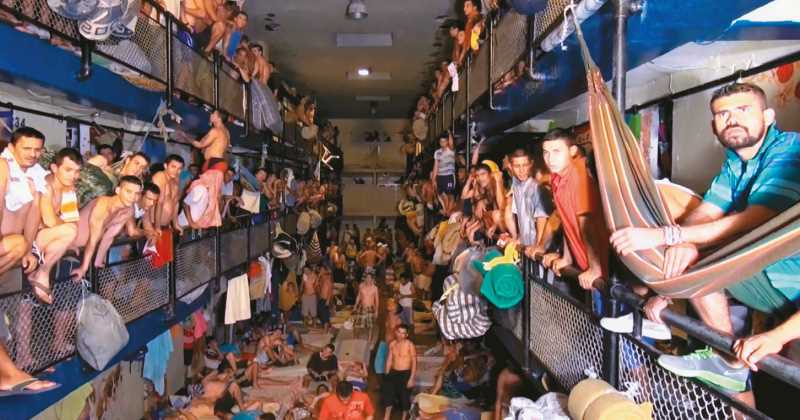  Falta espacio en las c&aacute;rceles para tanta gente en Colombia