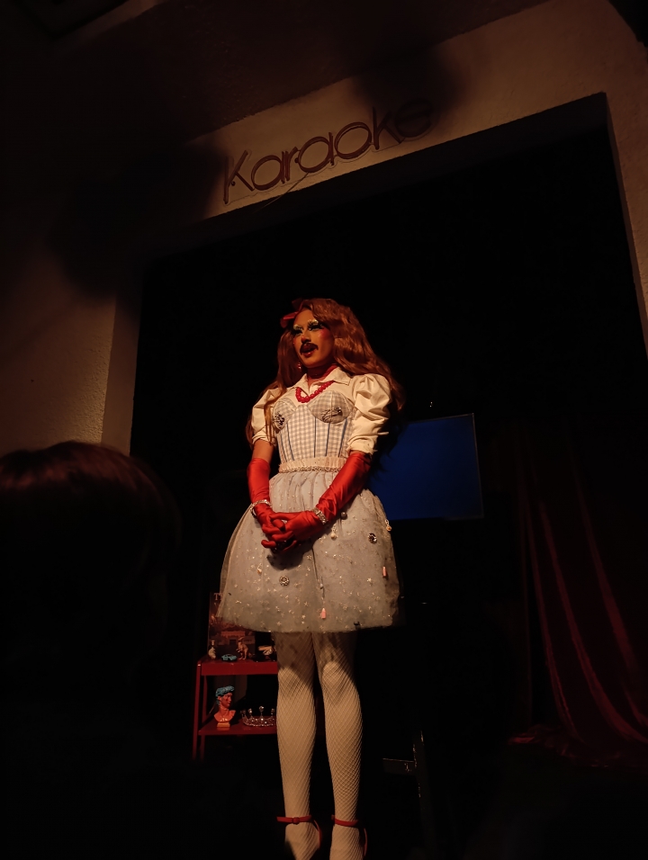 CrisTal durante el show &ldquo;Ahora que tengo su atenci&oacute;n&rdquo;.