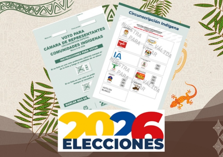 Elecciones 2026, C&aacute;mara Ind&iacute;gena Circunscripci&oacute;n Especial Ind&iacute;gena.