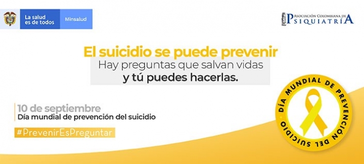 Campa&ntilde;a de prevenci&oacute;n sobre el suicidio del Gobierno de Colombia