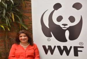 Sandra Valenzuela, directora de operaciones, alianzas y financiamiento de WWF Colombia.|||