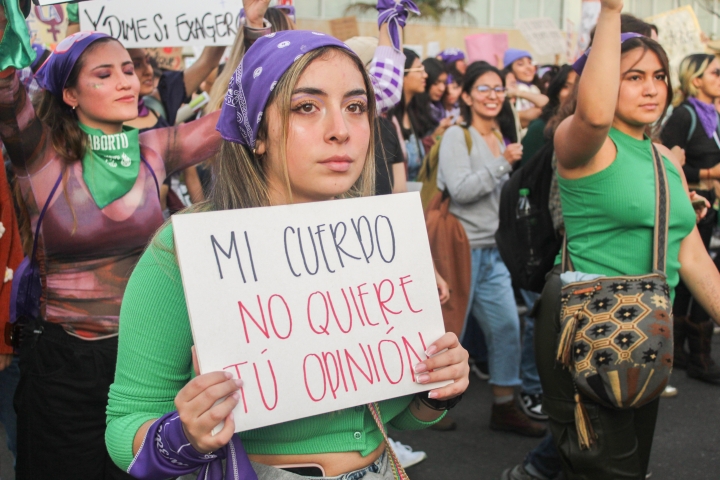 Movilizaci&oacute;n del 8M en Bogot&aacute;