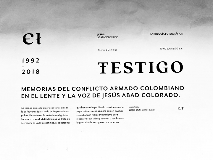 Jes&uacute;s Abad Colorado y la cotidianidad del dolor en el conflicto armado