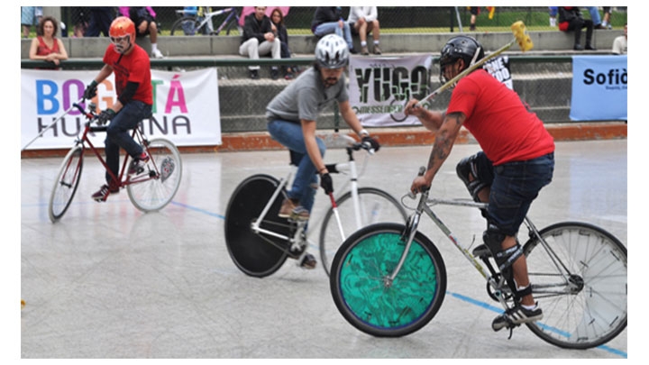 Así se vivió el torneo de Bike Polo