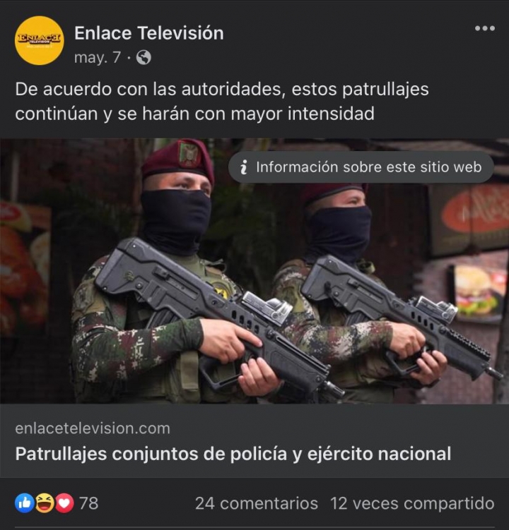 Nota de Enlace Televisión