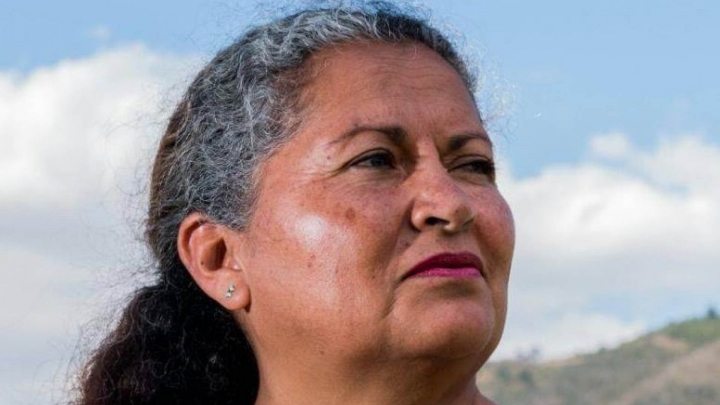 Luz Marina Bernal, 'Madre de Soacha' y candidata al Senado. Cr&eacute;dito: Fanpage de Facebok de Luz Marina.