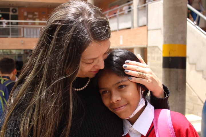 Diana Martínez docente orientadora del colegio distrital Friedrich Naumann en Bogotá