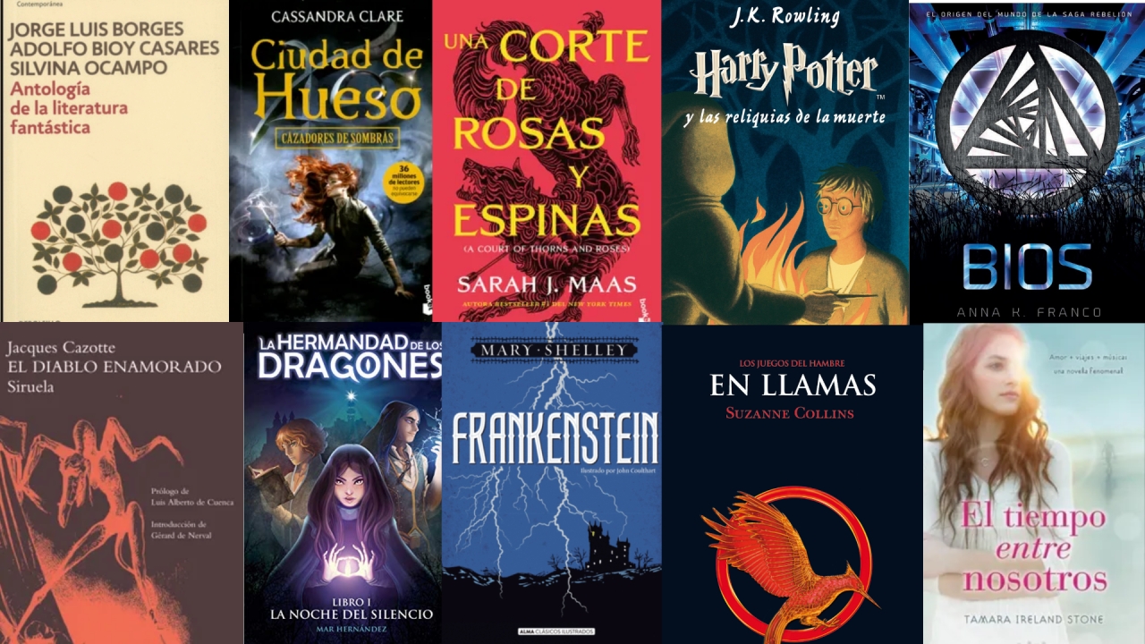 Libros de fantasía escritos por mujeres|||