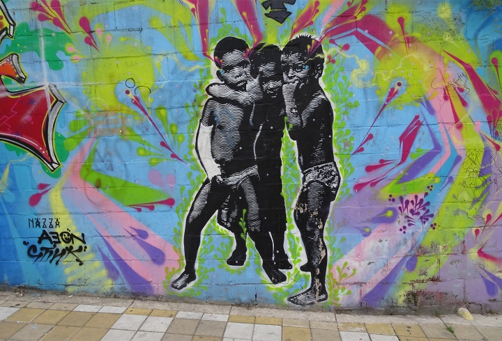 Ni&ntilde;os en el centro de Bogot&aacute;