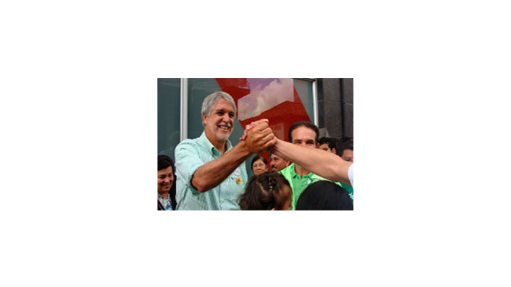Enrique Pe&ntilde;alosa, candidato por el partido Verde