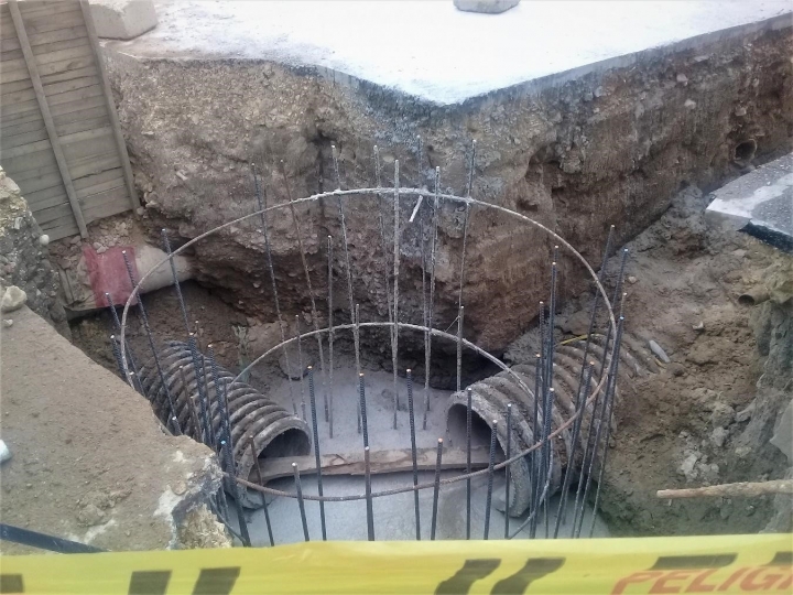 Paipa: obra p&uacute;blica en la carrera 22