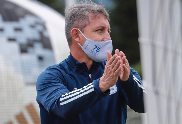 Cortés en el entrenamiento