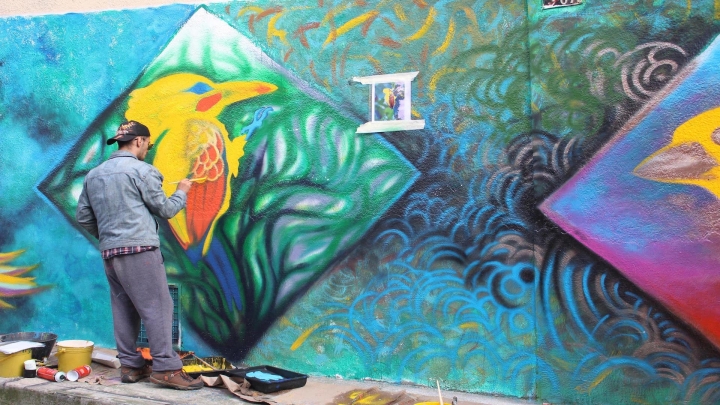 D&iacute;a 3 de jornada muralismo