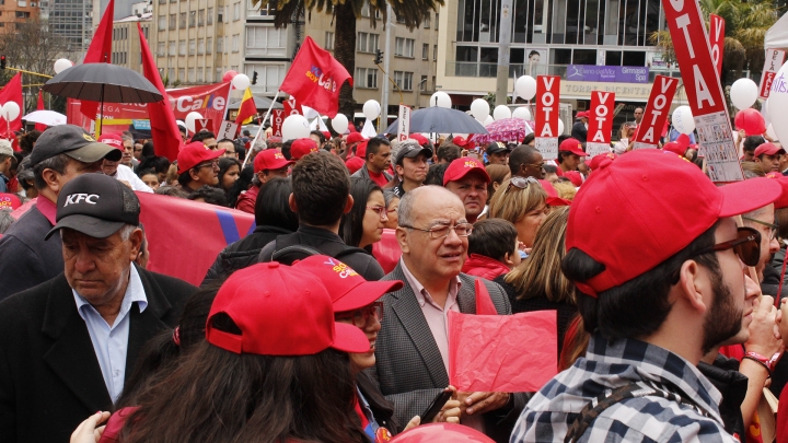 Así se vivió el cierre de campaña de Humberto De la Calle