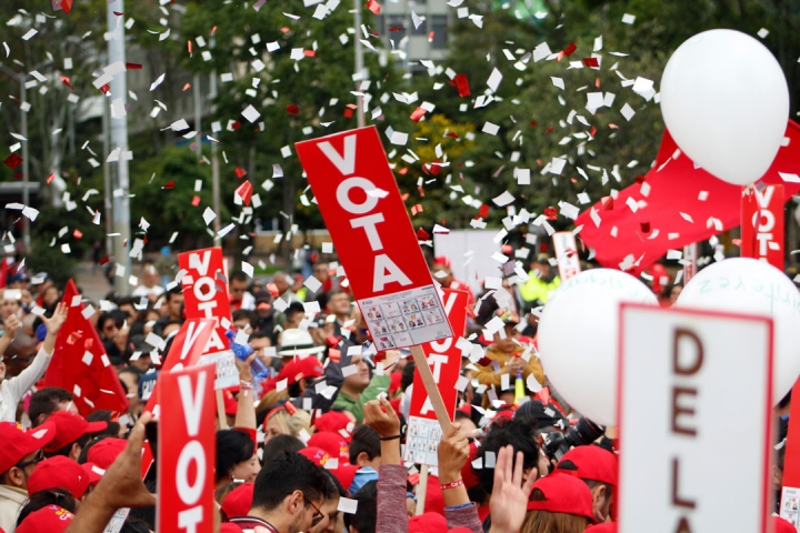 As&iacute; se vivi&oacute; el cierre de campa&ntilde;a de Humberto De la Calle