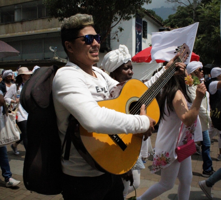 Así fue la jornada de manifestaciones del paro de Fecode en el centro de Bogotá