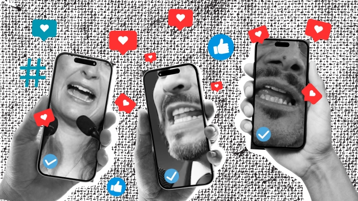 Politicos y redes sociales.