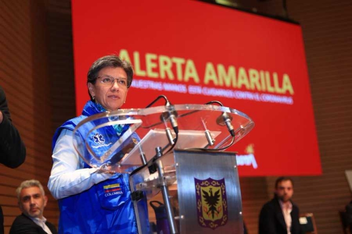 Claudia L&oacute;pez anunci&oacute; alerta amarilla de emergencia por coronavirus