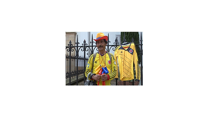 Tras el éxito de la selección Colombia en el Mundial de Brasil 2014, los vendedores ambulantes tenían gran expectativa con el regreso de actividades de la tricolor.